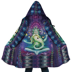 Rick and Morty Trippy Cosmic Rick Dream Cloak Coat