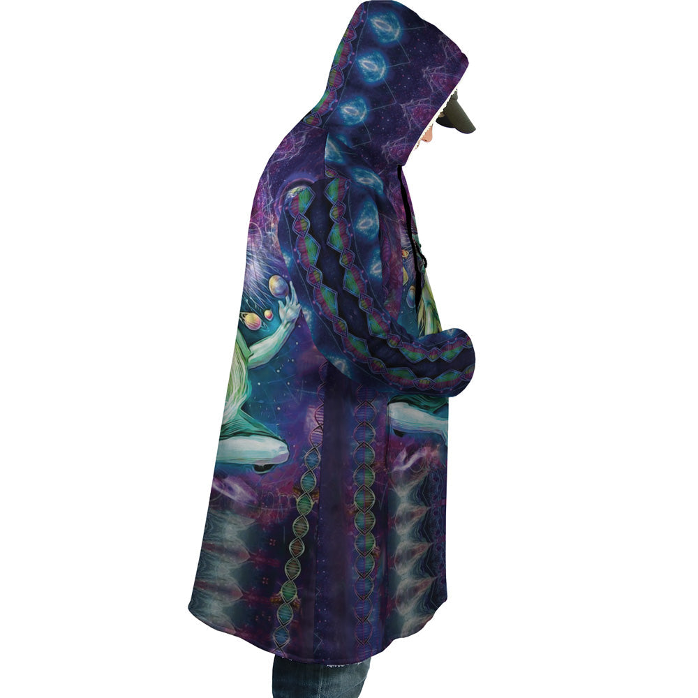 Rick and Morty Trippy Cosmic Rick Dream Cloak Coat
