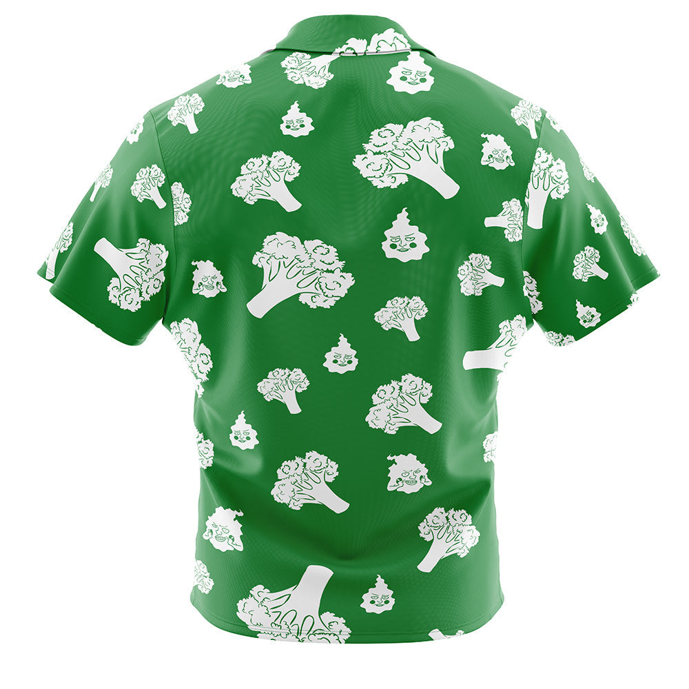 Ritsu Aloha Mob Psycho 100 III Button Up Hawaiian Shirt