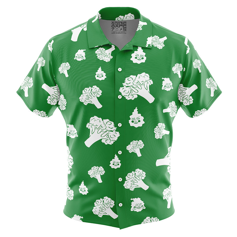 Ritsu Aloha Mob Psycho 100 III Button Up Hawaiian Shirt