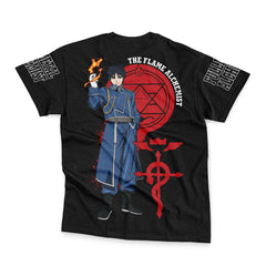 Roy Mustang The Flame Fullmetal Alchemist Streetwear T-Shirt