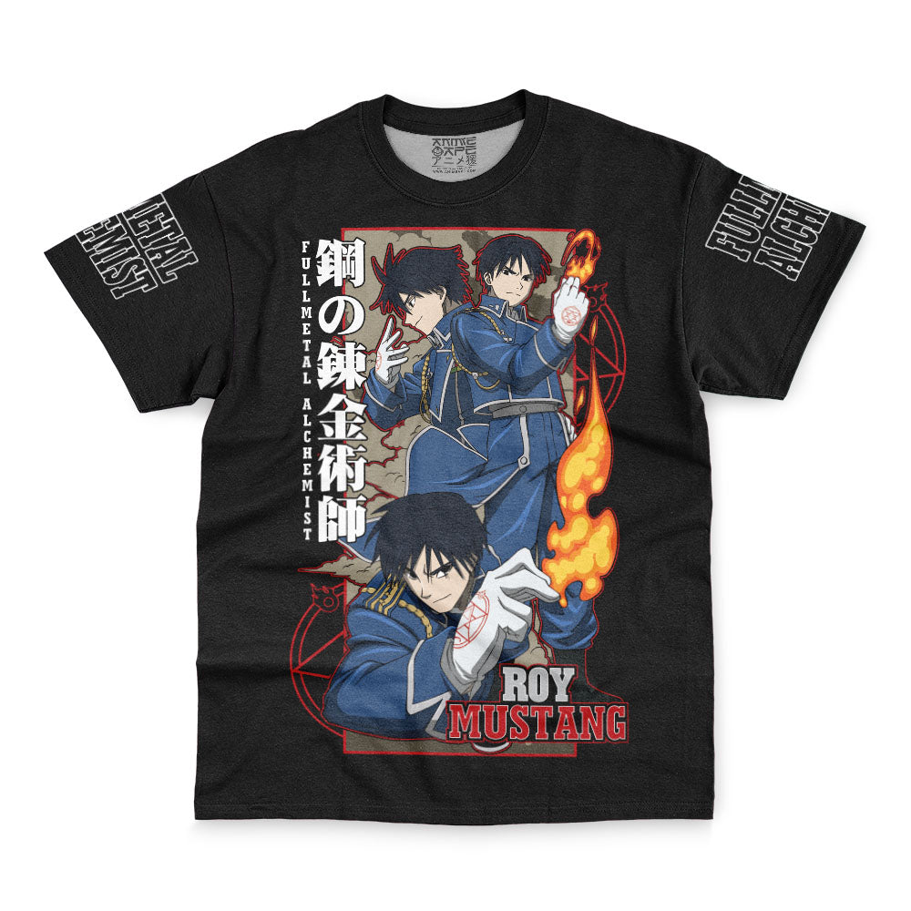 Roy Mustang The Flame Fullmetal Alchemist Streetwear T-Shirt