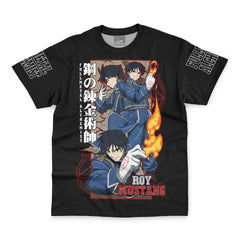 Roy Mustang The Flame Fullmetal Alchemist Streetwear T-Shirt