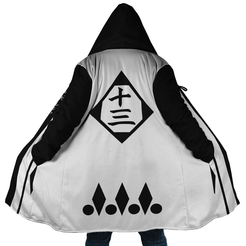 Gotei 13 13th Division Captain Rukia Kuchiki Bleach Dream Cloak Coat