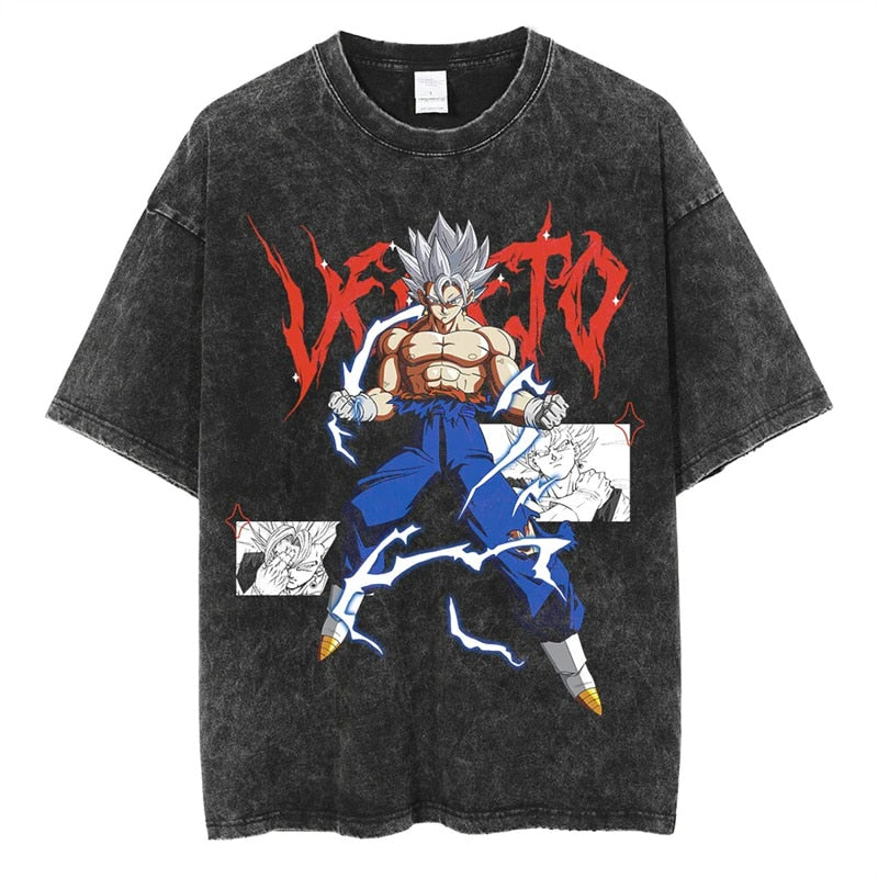  "Vegito" Vintage Oversized T Shirt