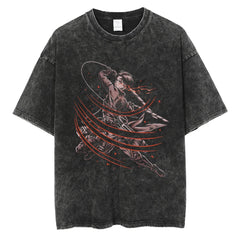  "Captain V2" Vintage Oversized T Shirt