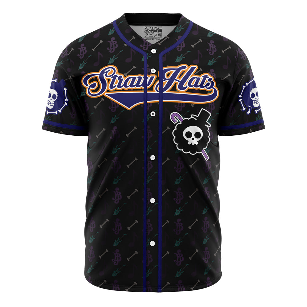 Personalized Straw Hats Brook One Piece Baseball Jersey