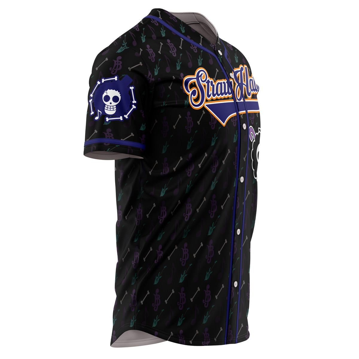 Personalized Straw Hats Brook One Piece Baseball Jersey