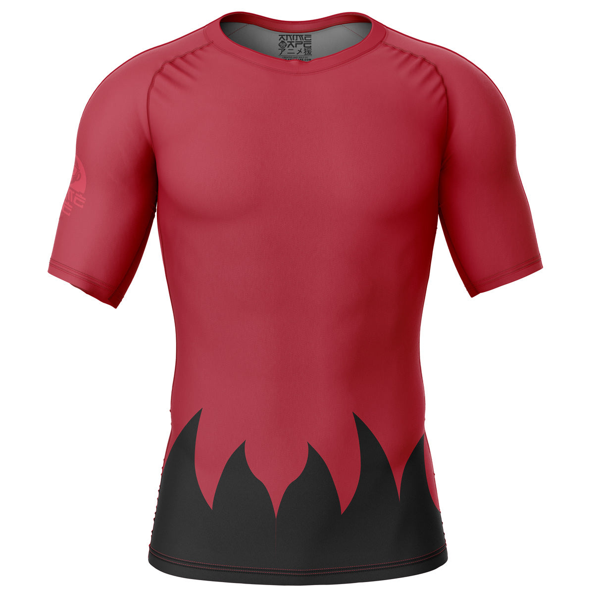 Sage Mode Shippuden Short Sleeve Rash Guard Compression Shirt