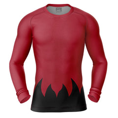 Sage Mode Shippuden Long Sleeve Rash Guard Compression Shirt
