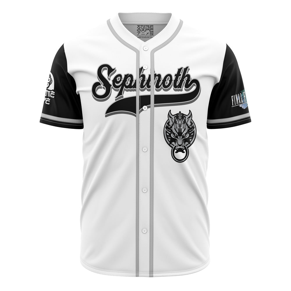 Sephiroth Final Fantasy Baseball Jersey