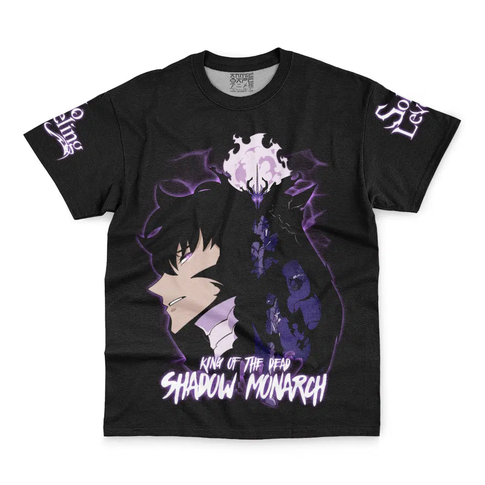 Shadow Monarch King Of Solo Leveling Streetwear T-Shirt