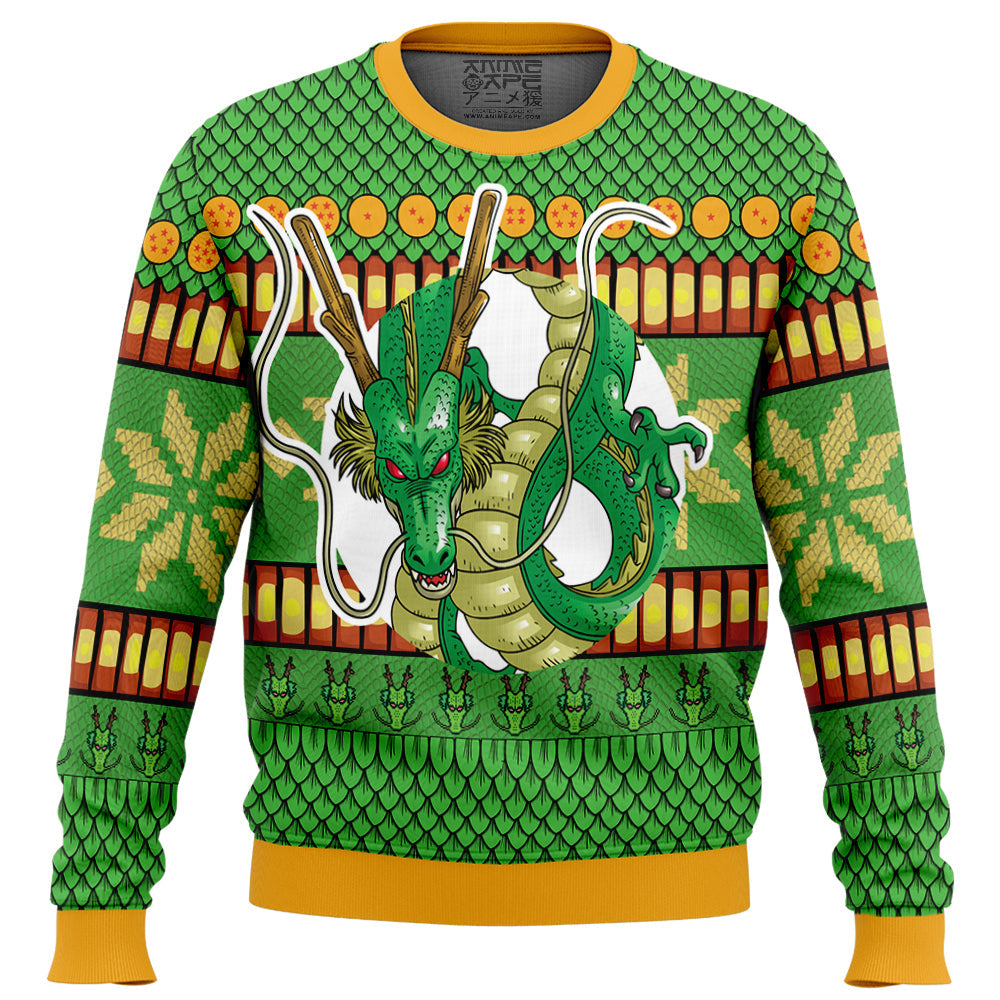 Shenron Dragon Ball Z Ugly Christmas Sweater