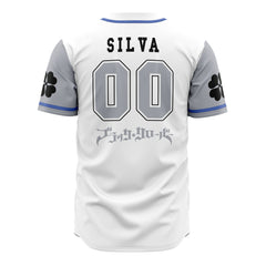 Silver Eagles Black Clover Baseball Jersey