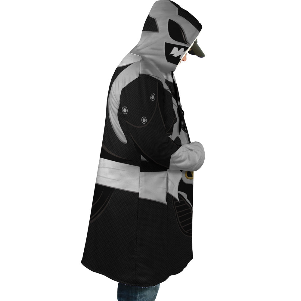 Silver Psycho Rangers Dream Cloak Coat