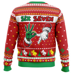 Six Seven The Grinch Ugly Christmas Sweater