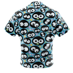 Soot Sprites Spirited Away Button Up Hawaiian Shirt