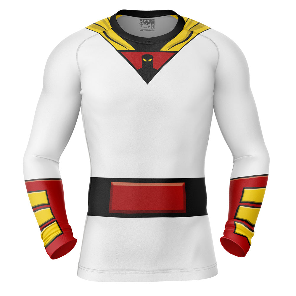 Space Ghost Long Sleeve Rash Guard Compression Shirt