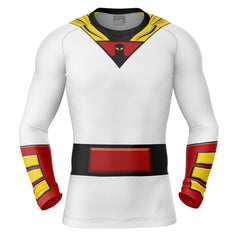 Space Ghost Long Sleeve Rash Guard Compression Shirt