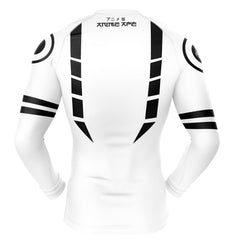 Sukuna Black Marks Jujutsu Kaisen Long Sleeve Rash Guard Compression Shirt