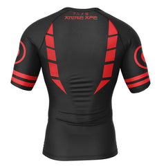 Sukuna Jujutsu Kaisen Short Sleeve Rash Guard Compression Shirt