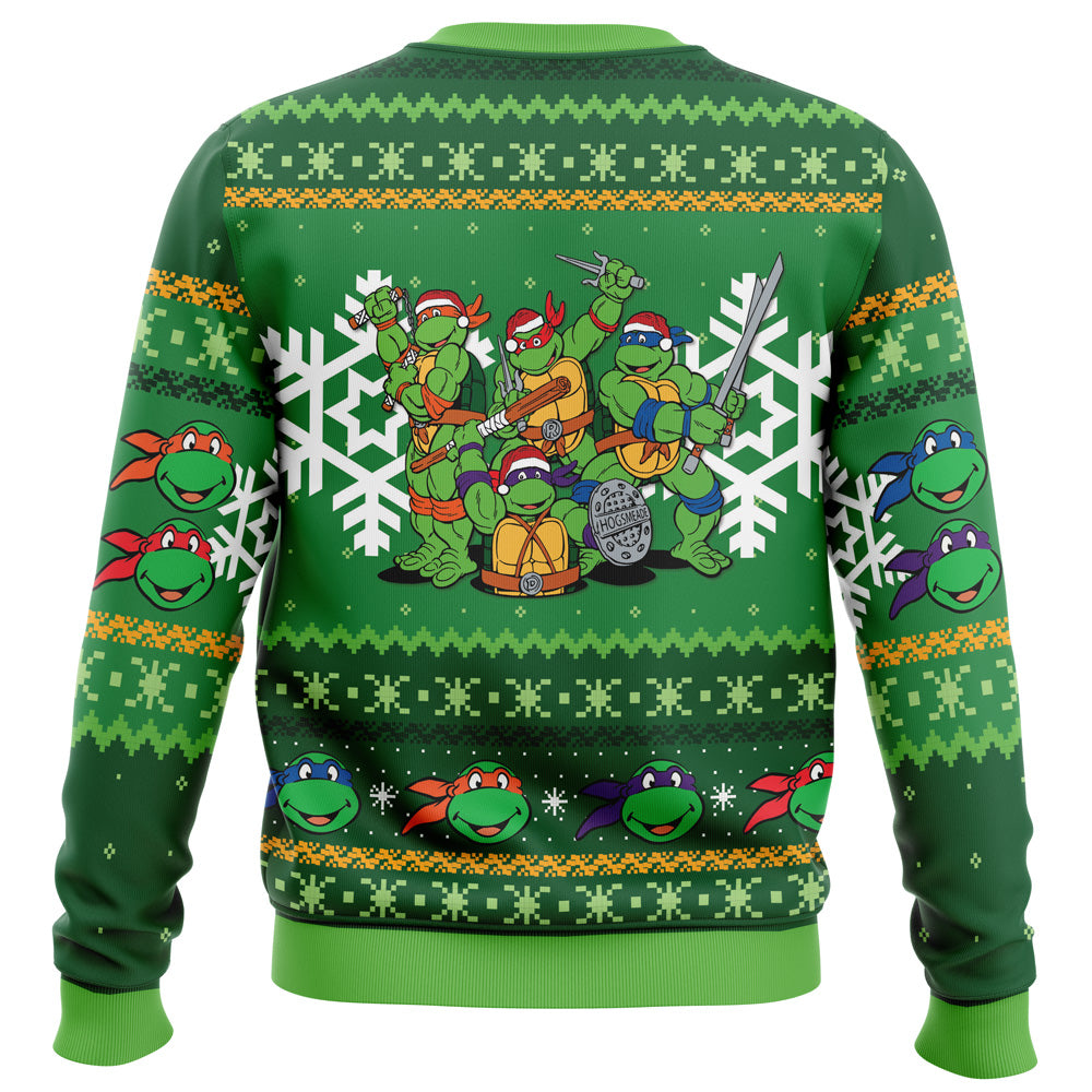 Kitsukai "Teenage Mutant Ninja Turtles (Christmas)" TMNT Ugly Christmas Sweater