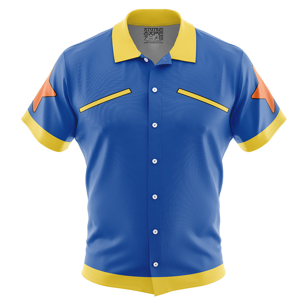 Tai Digimon Button Up Hawaiian Shirt