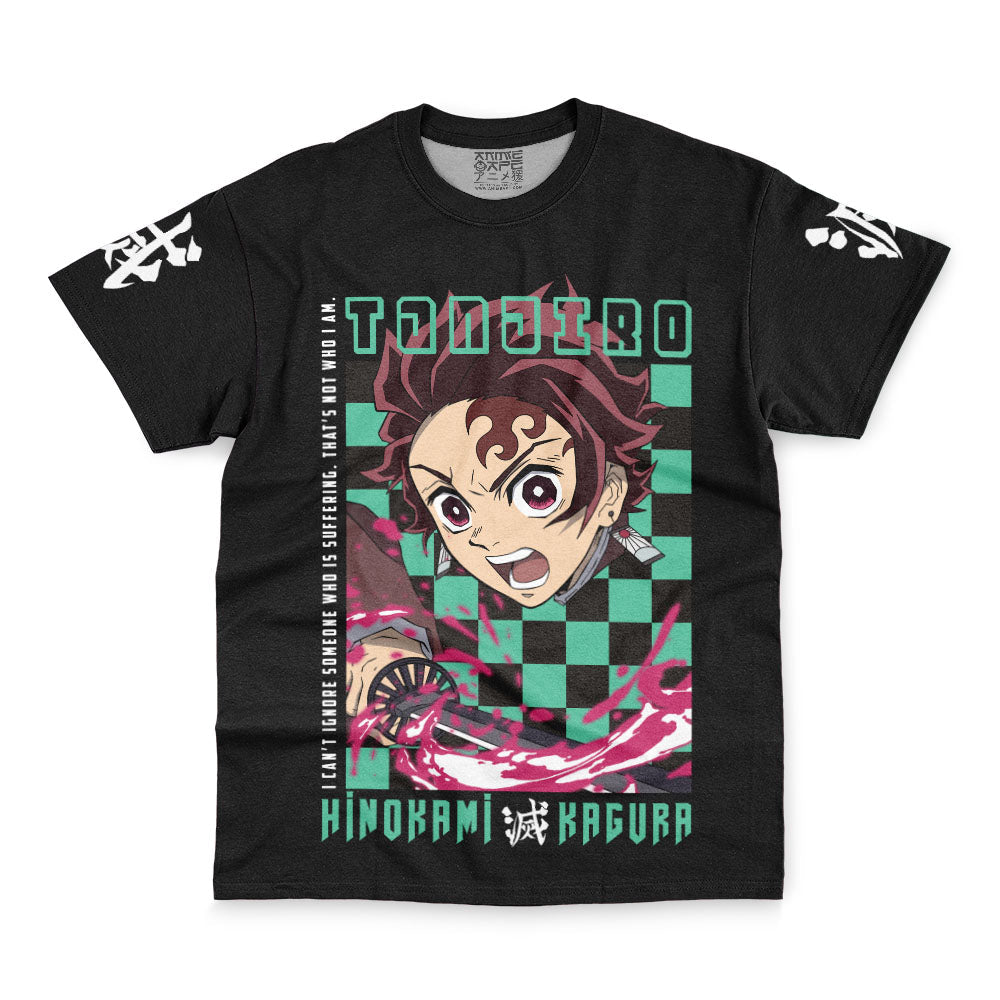 Tanjiro Kamado I Can't Ignore Demon Slayer Streetwear T-Shirt