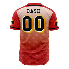 Dash The Incredibles V1 Baseball Jersey