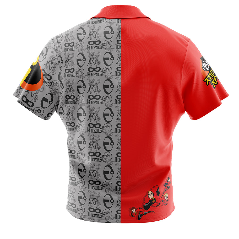 The Incredibles Button Up Hawaiian Shirt