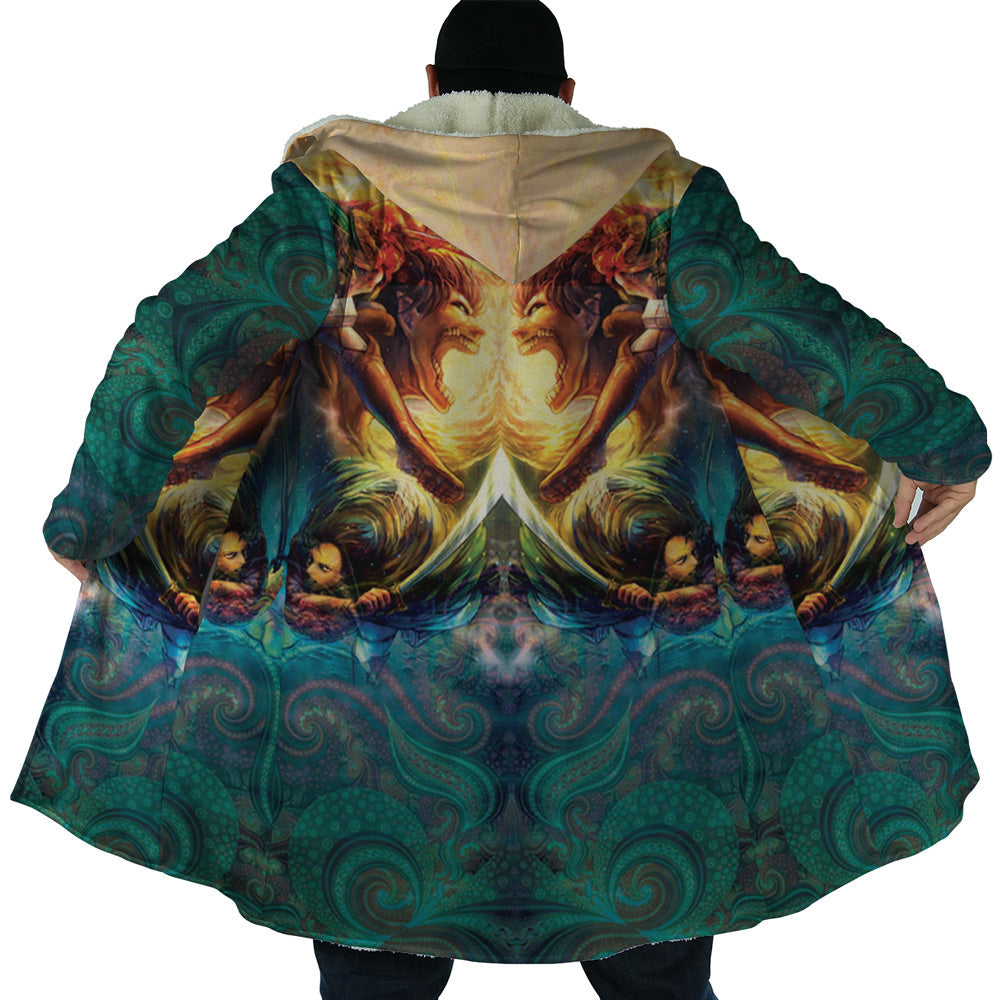 Trippy Attack on Titan Dream Cloak Coat