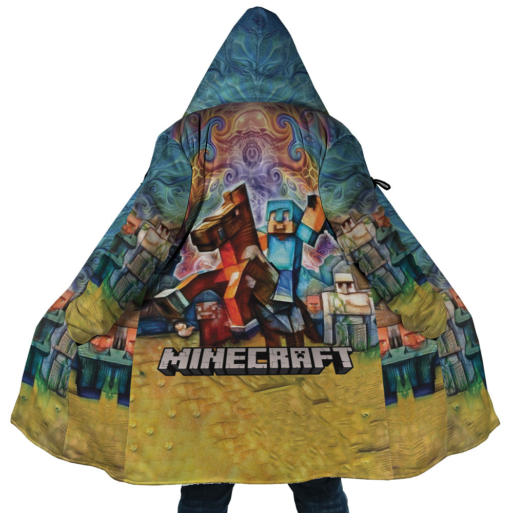 Trippy Minecraft Dream Cloak Coat