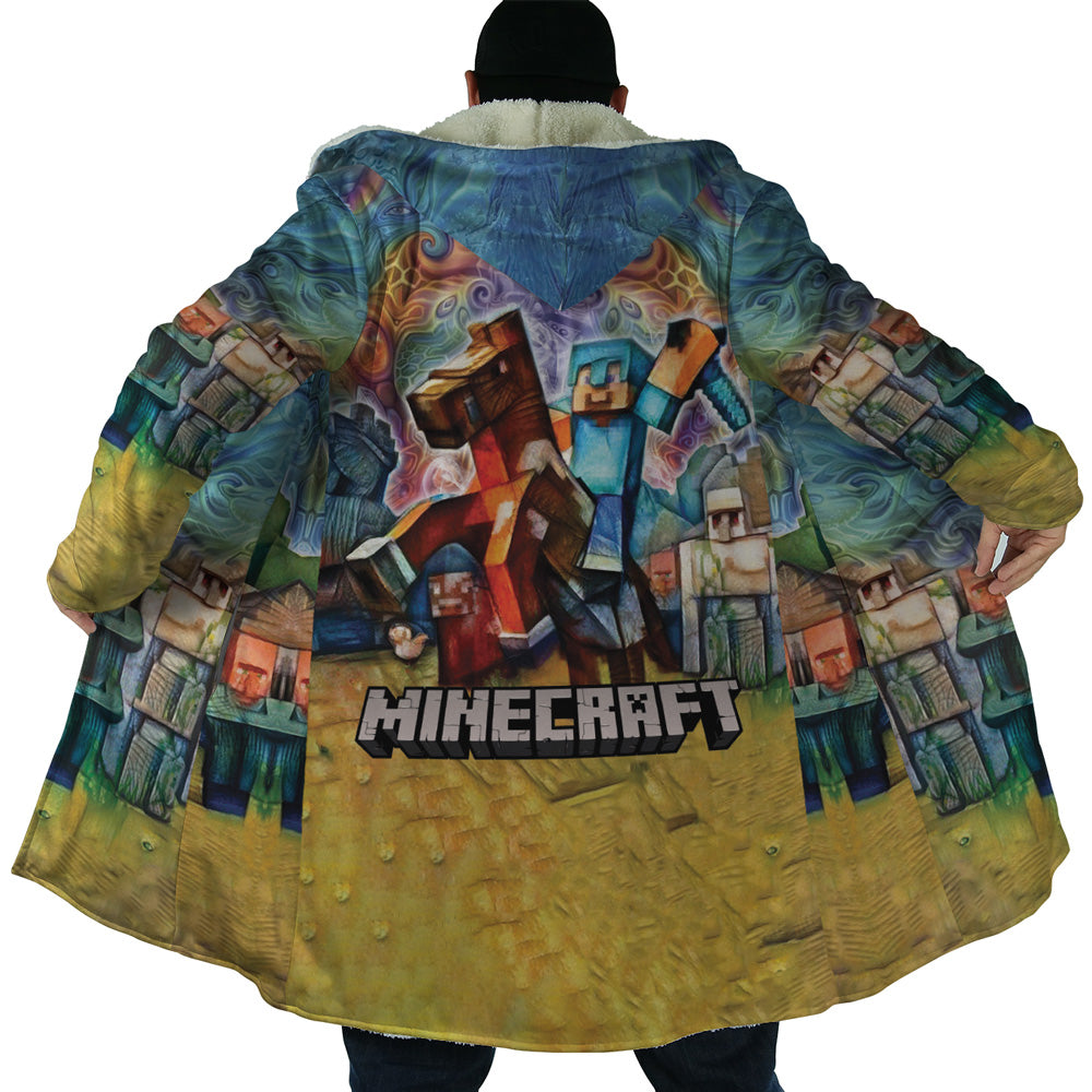 Trippy Minecraft Dream Cloak Coat