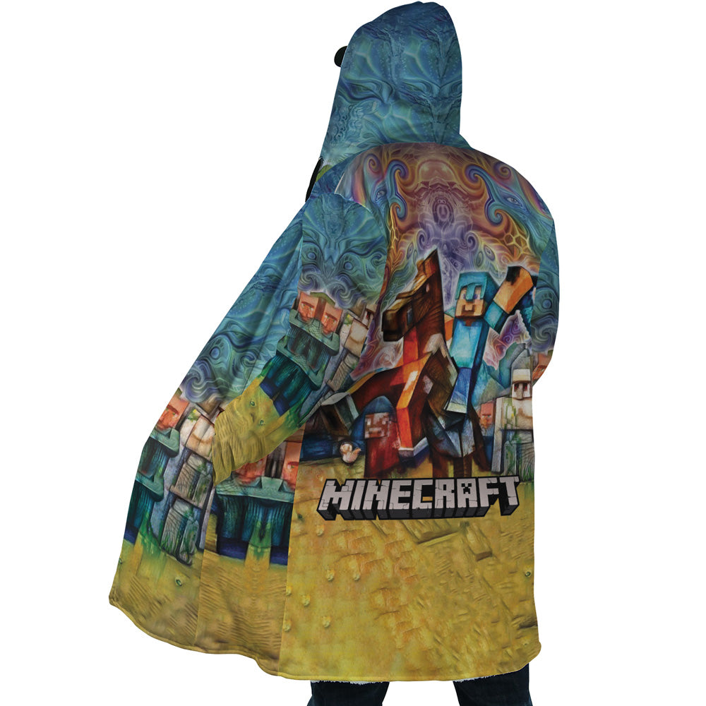 Trippy Minecraft Dream Cloak Coat