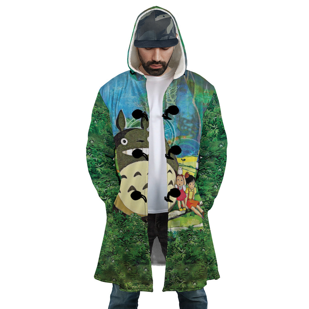 Trippy My Neighbor Totoro Studio Ghibli Dream Cloak Coat