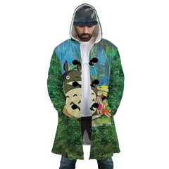 Trippy My Neighbor Totoro Studio Ghibli Dream Cloak Coat
