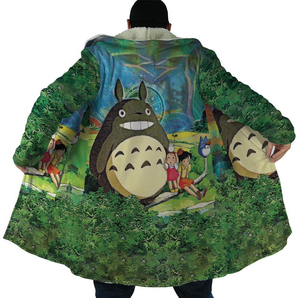 Trippy My Neighbor Totoro Studio Ghibli Dream Cloak Coat