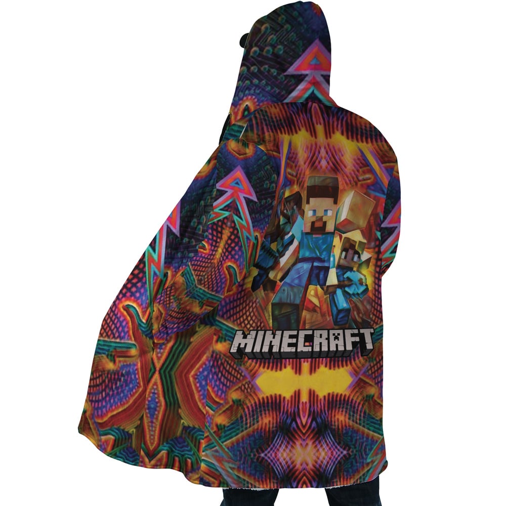 Trippy Power Minecraft Dream Cloak Coat