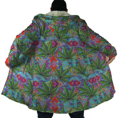 Trippy Weed Dream Cloak Coat