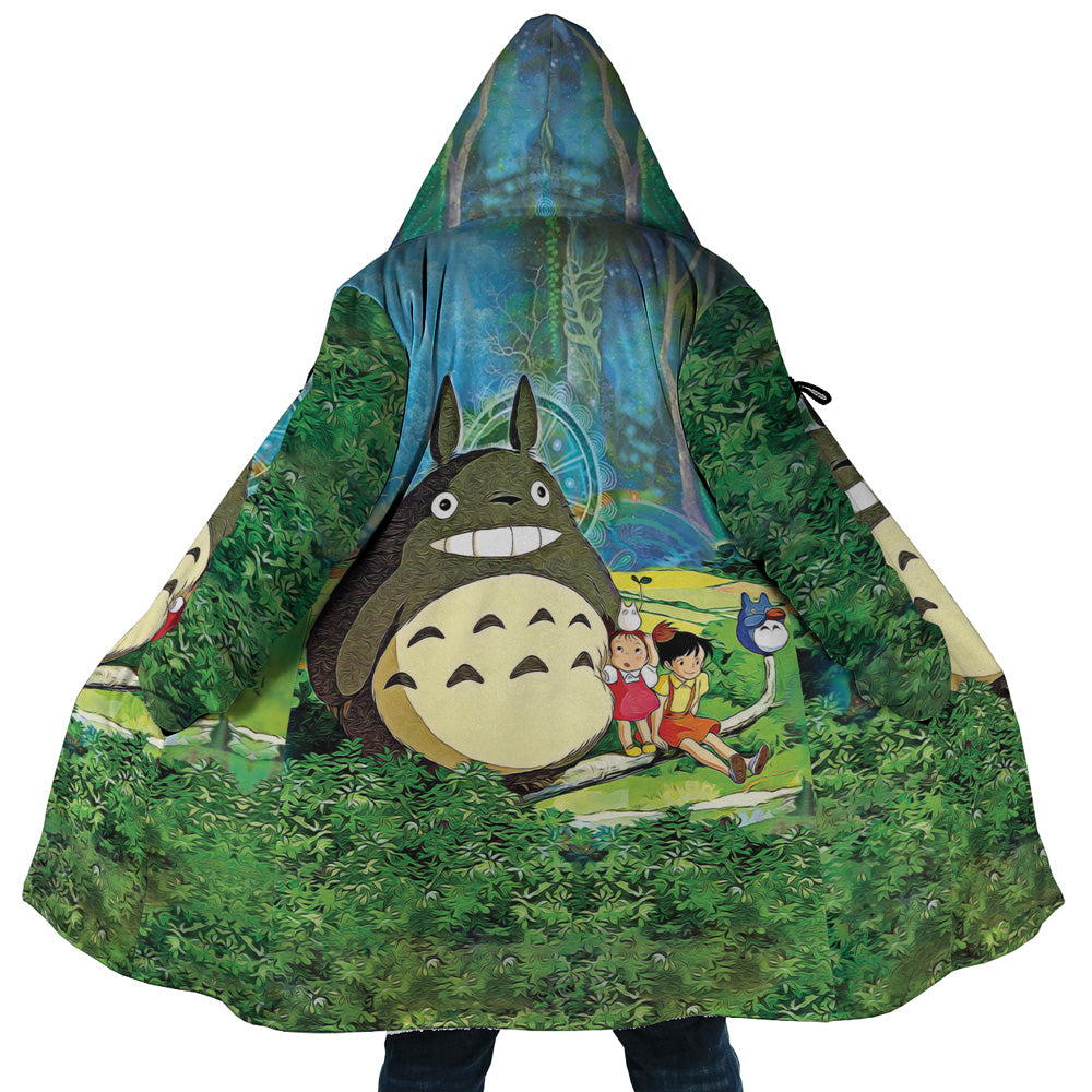 Trippy My Neighbor Totoro Studio Ghibli Dream Cloak Coat