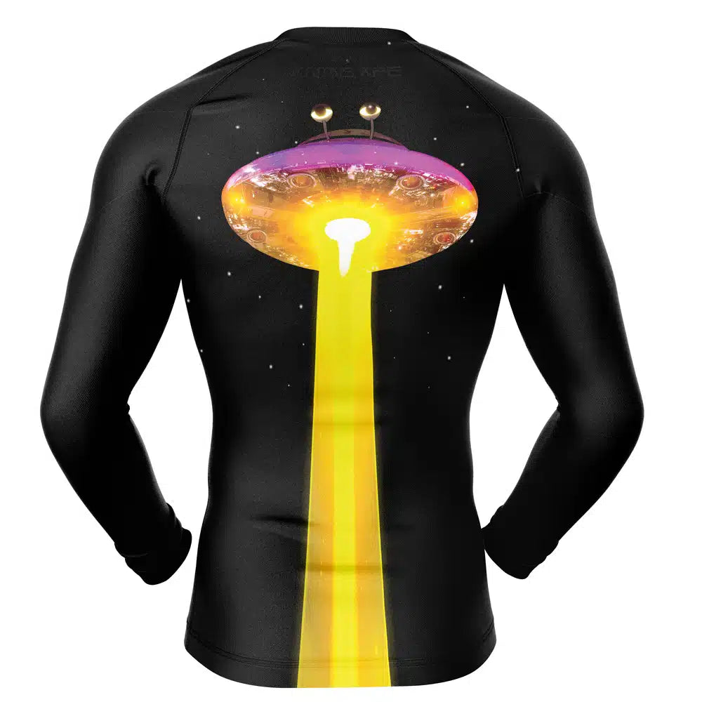 UFO Dandadan Long Sleeve Rash Guard Compression Shirt