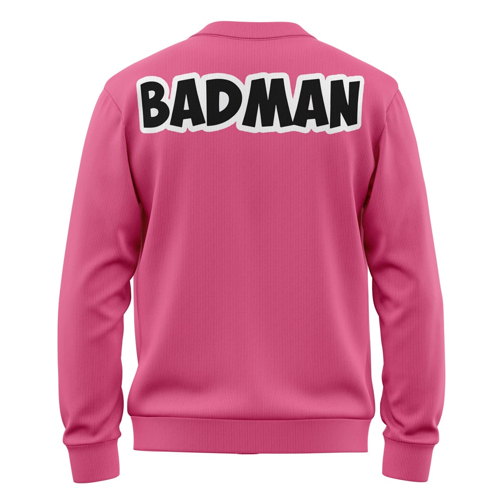 Vegeta Badman Dragon Ball Z Knitted Cardigan Sweater