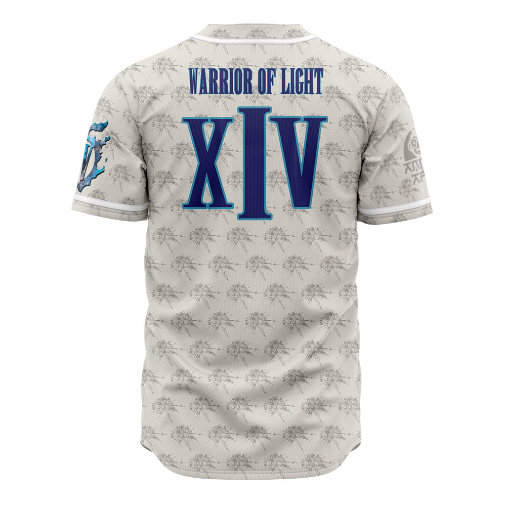 Warrior of Light Final Fantasy XIV Baseball Jersey