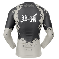 Wolfs Rain Long Sleeve Rash Guard Compression Shirt