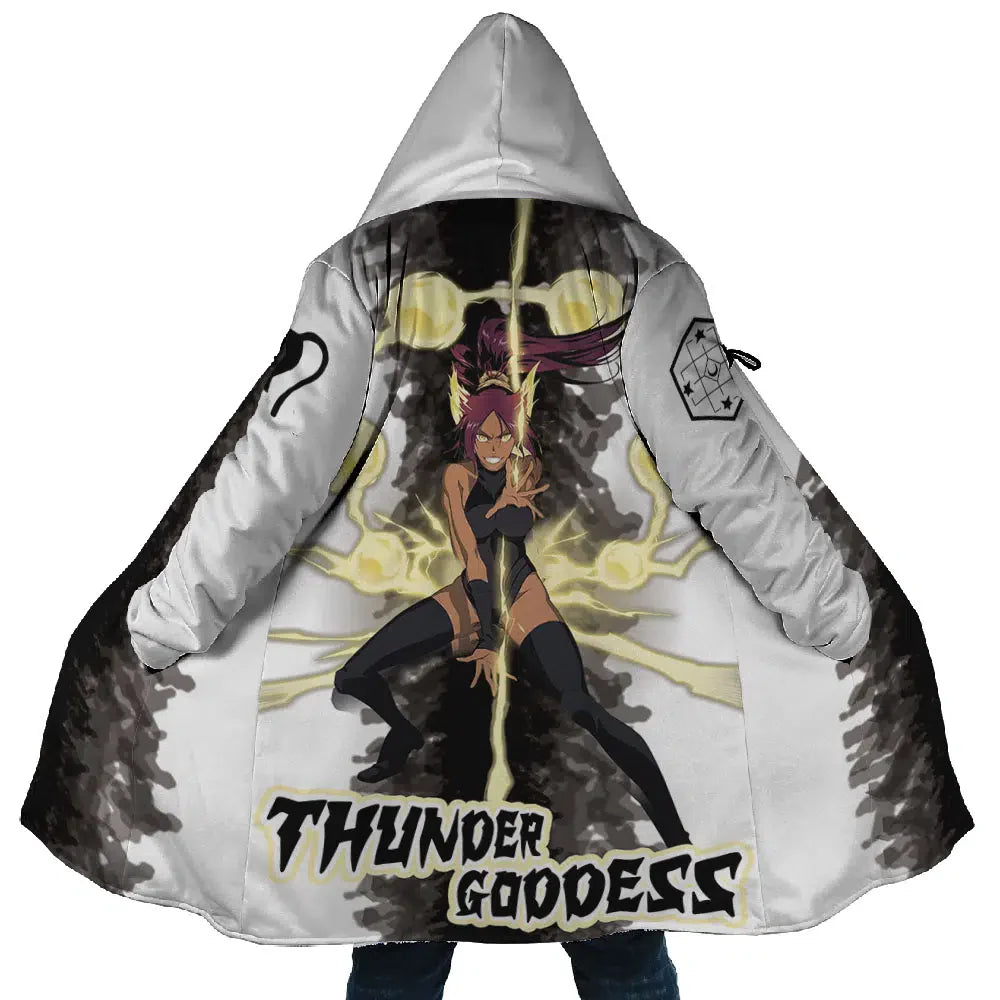 Yoruichi Shihouin Bleach Dream Cloak Coat