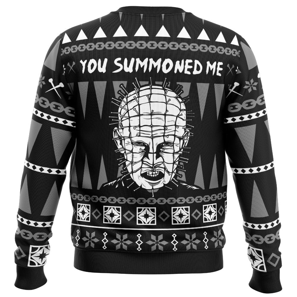 You Summoned Me Pinhead Hellraiser Ugly Christmas Sweater