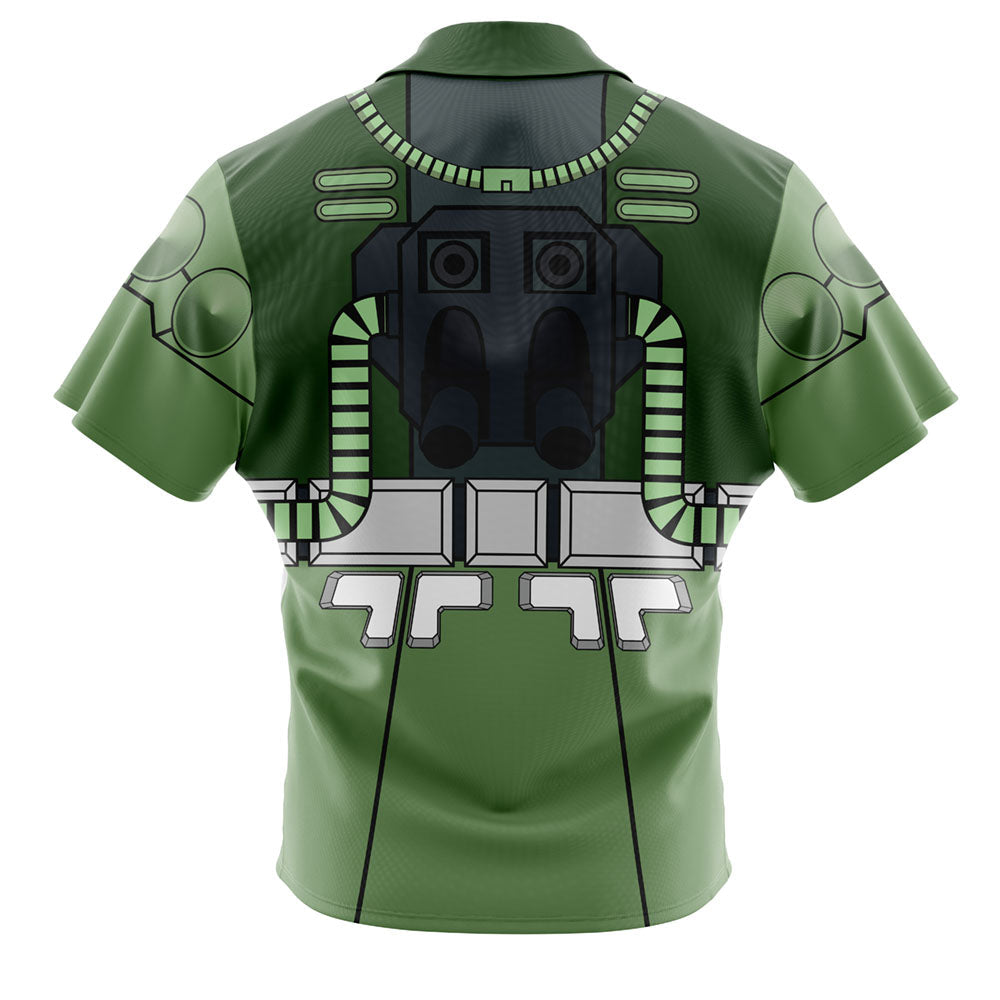 Zaku II Mobile Suit Gundam 0079 Button Up Hawaiian Shirt