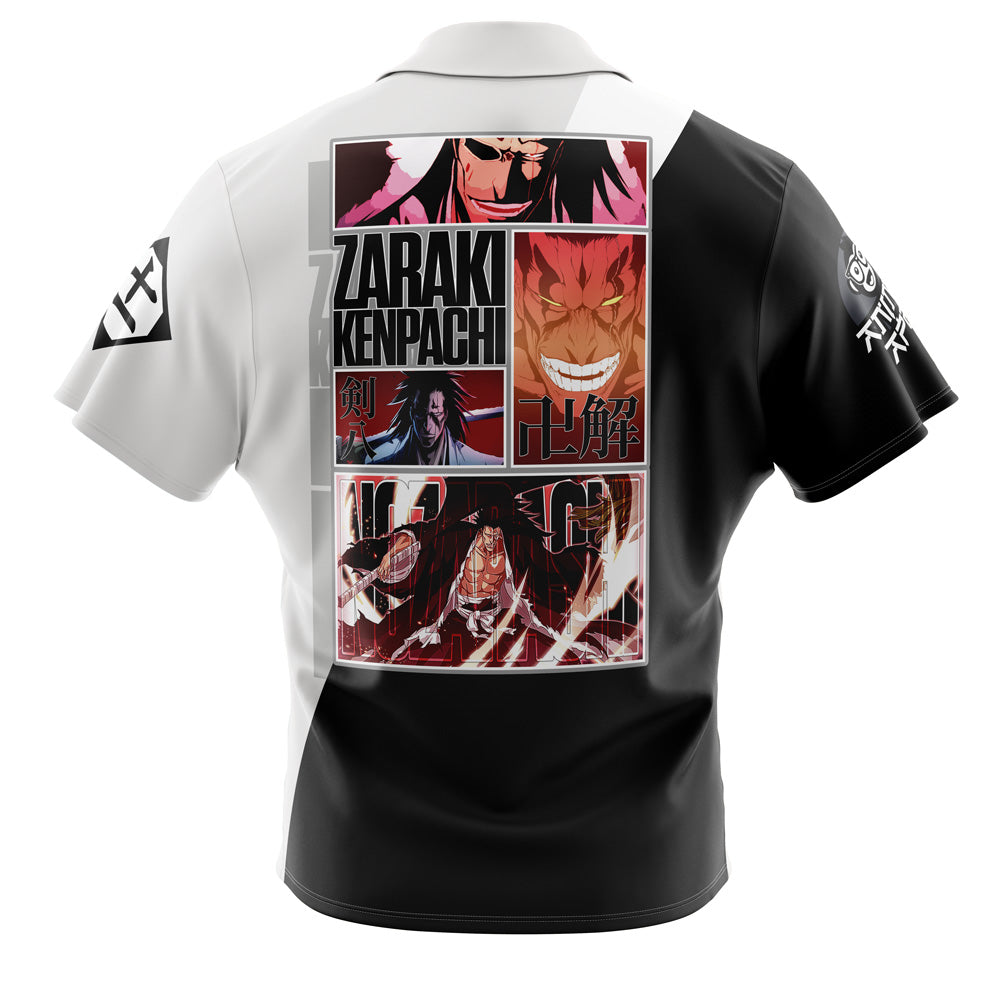 Zaraki Kenpachi TYBWA Bleach Button Up Hawaiian Shirt
