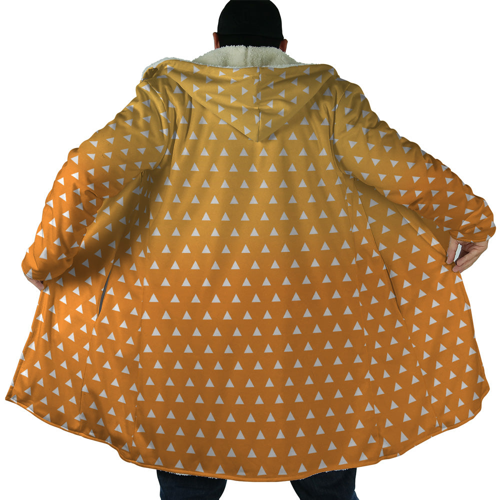 Zenitsu Agatsuma Demon Slayer Dream Cloak Coat