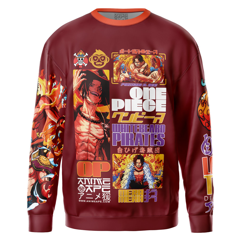 Portgas D. Ace V3 One Piece Streetwear Sweatshirt
